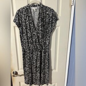 Black and white dress